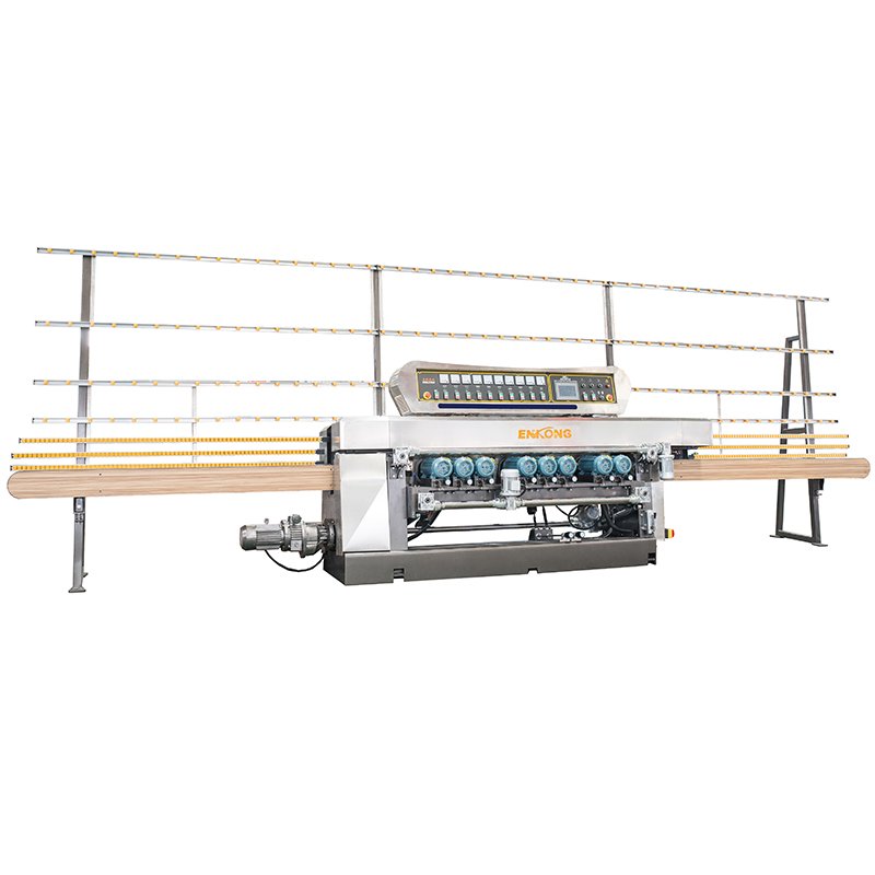 Enkong Latest glass straight line beveling machine supply for polishing