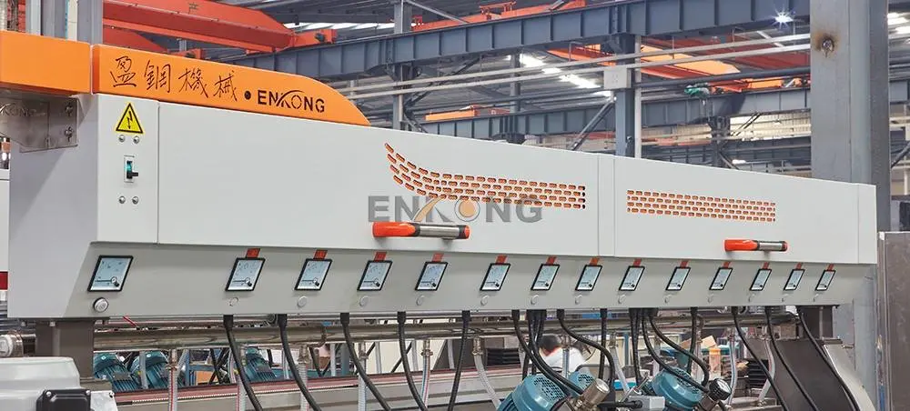 glass double glass double edger machine speed Enkong Brand