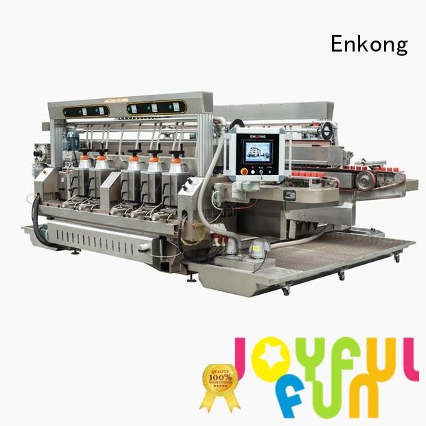 straight-line production glass machine glass double edger Enkong Brand