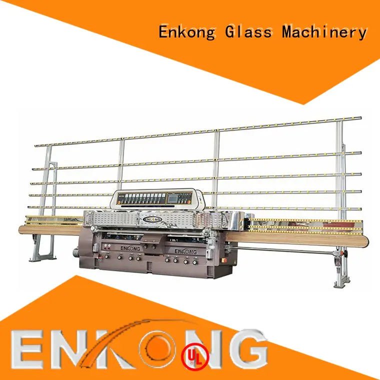 Enkong professional glass straight line edging machine wholesale for processing glass