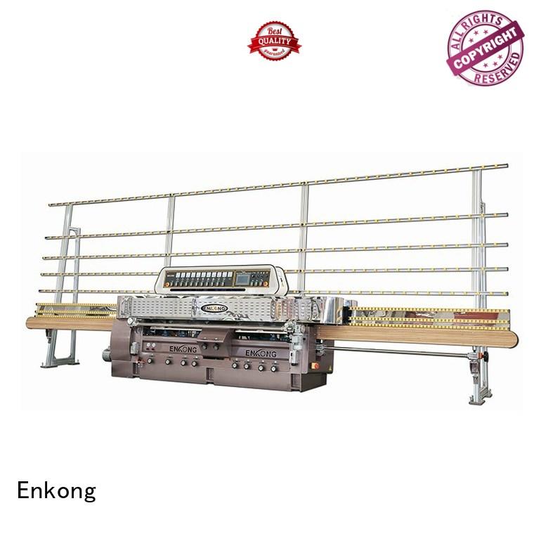 glass straight line edging machine machine edging glass Enkong Brand glass machinery