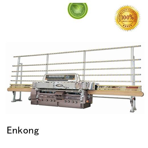 Custom straightline edging glass machinery Enkong machine