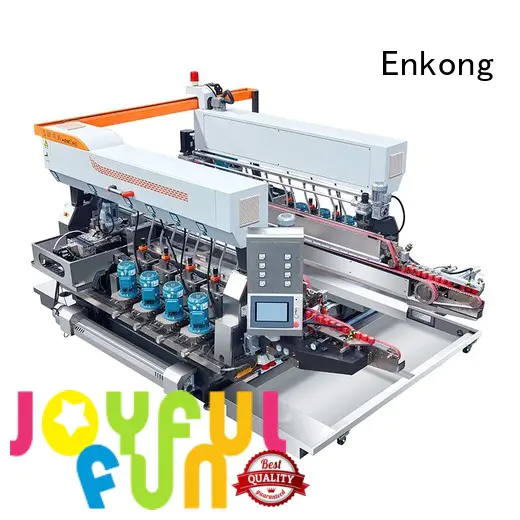 speed edging Enkong Brand glass double edger factory