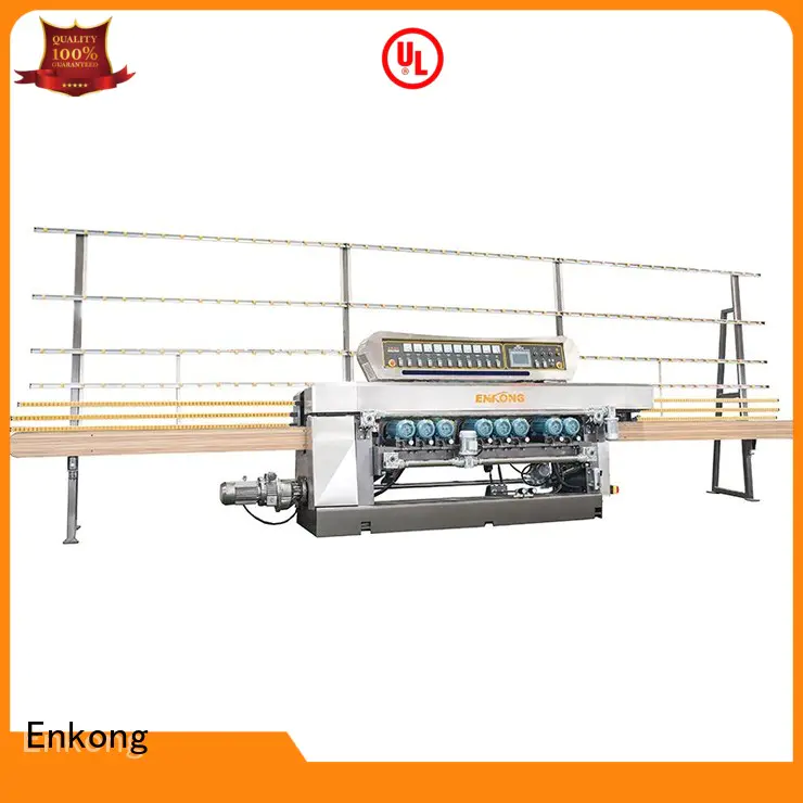 10 spindles glass straight line beveling machine series Enkong