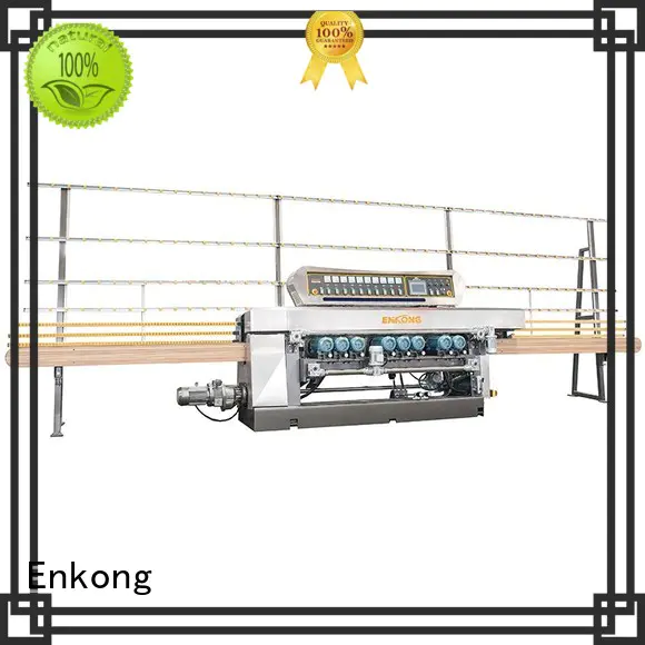 Enkong xm363a glass beveling machine factory direct supply for polishing