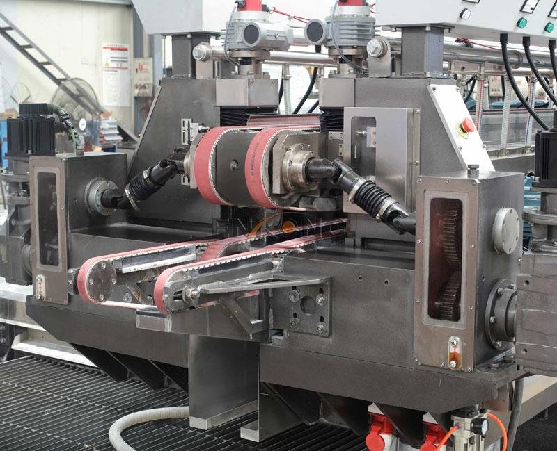 cost-effective glass double edging machine straight-line series for round edge processing-4