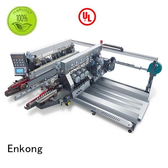 line production glass double edger edging Enkong company