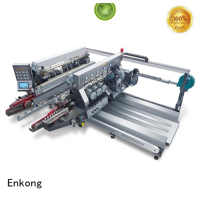 glass double edger machine edging double edger round Enkong Brand