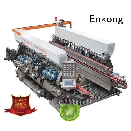 glass double edger edging speed round Enkong Brand company