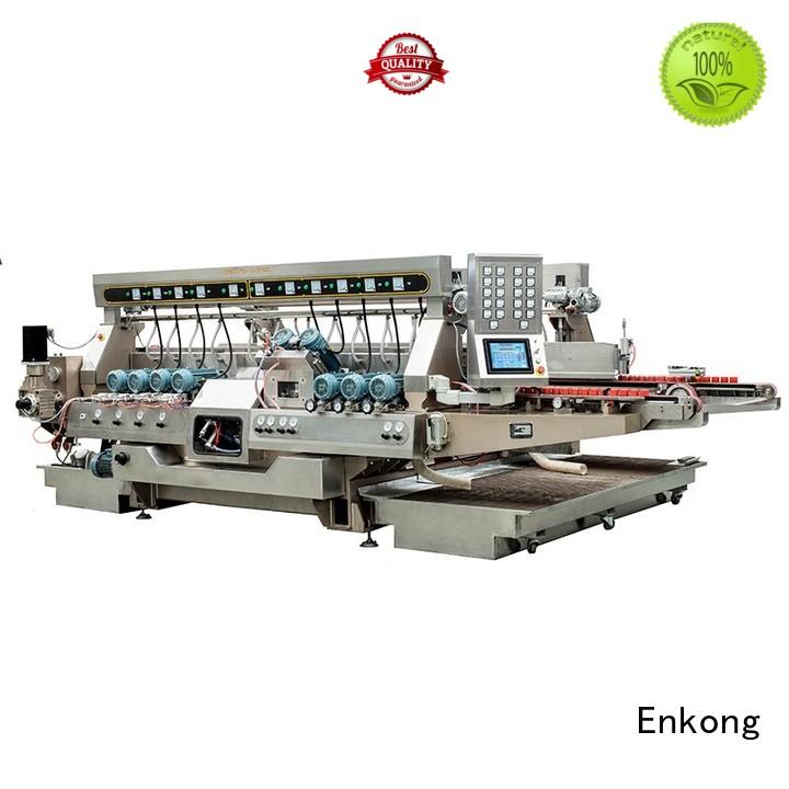Enkong Brand round line glass double edger glass