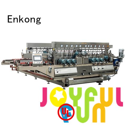 Enkong Brand round speed glass double edger edging supplier