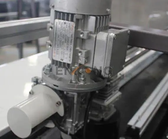 glass straight line machine Enkong Brand glass beveling equipment factory