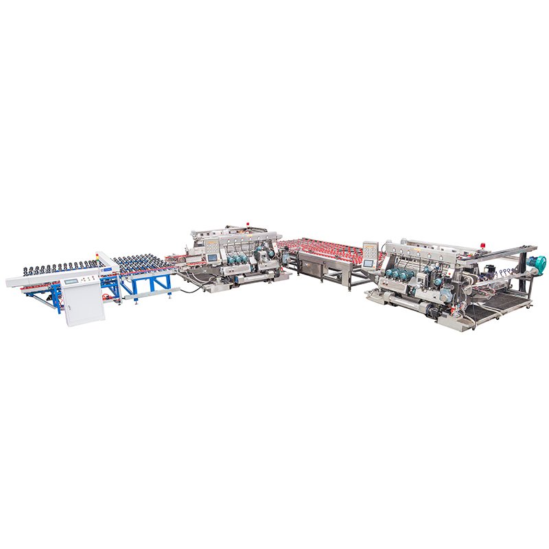 Enkong High speed double edging production line SM 10 GLASS DOUBLE EDGING MACHINE image15