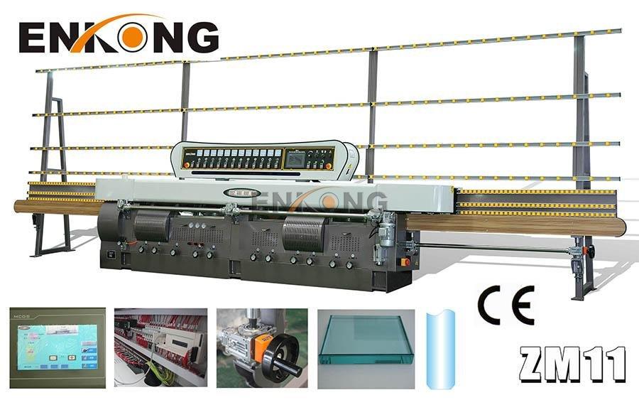 pencil glass edge polishing machine for sale straight-line machine Enkong Brand