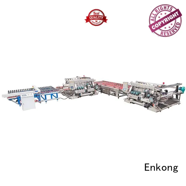 double production straight-line glass double edger Enkong manufacture