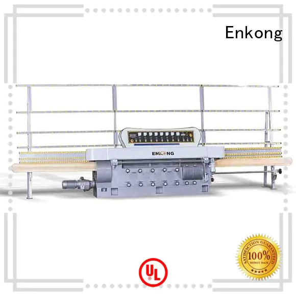 Enkong zm11 glass edge polishing machine customized for fine grinding