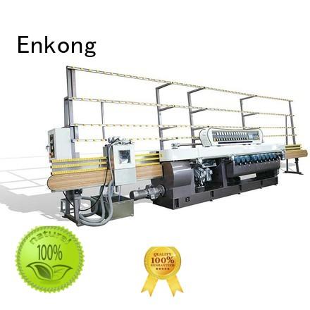 Enkong Brand straight-line machine glass beveling equipment glass