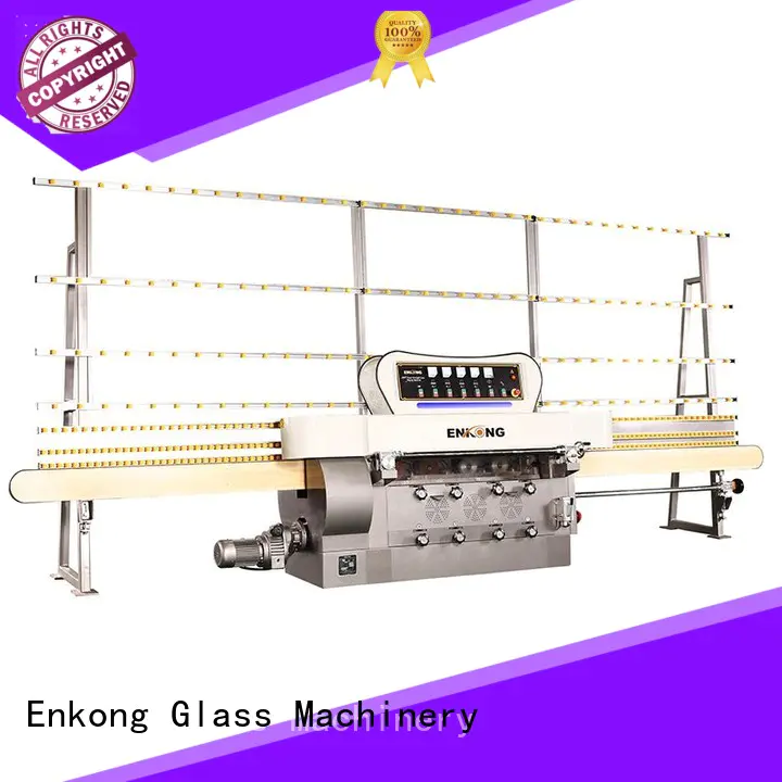 Enkong zm4y glass edge polishing machine supplier for fine grinding