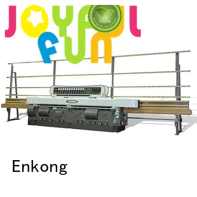 Enkong Brand machine straight-line pencil custom glass edge polishing machine for sale