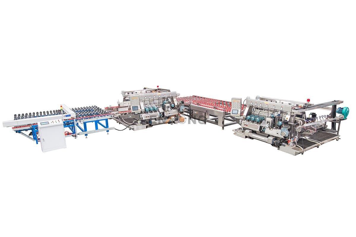 Enkong cost-effective glass double edging machine factory direct supply for photovoltaic panel processing-2