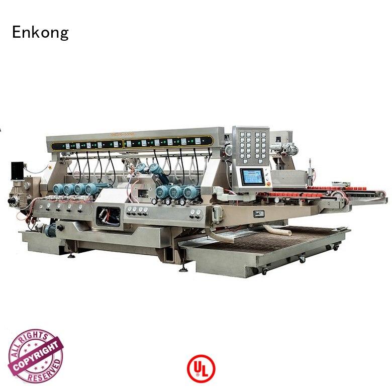 edging round glass double edger straight-line Enkong company
