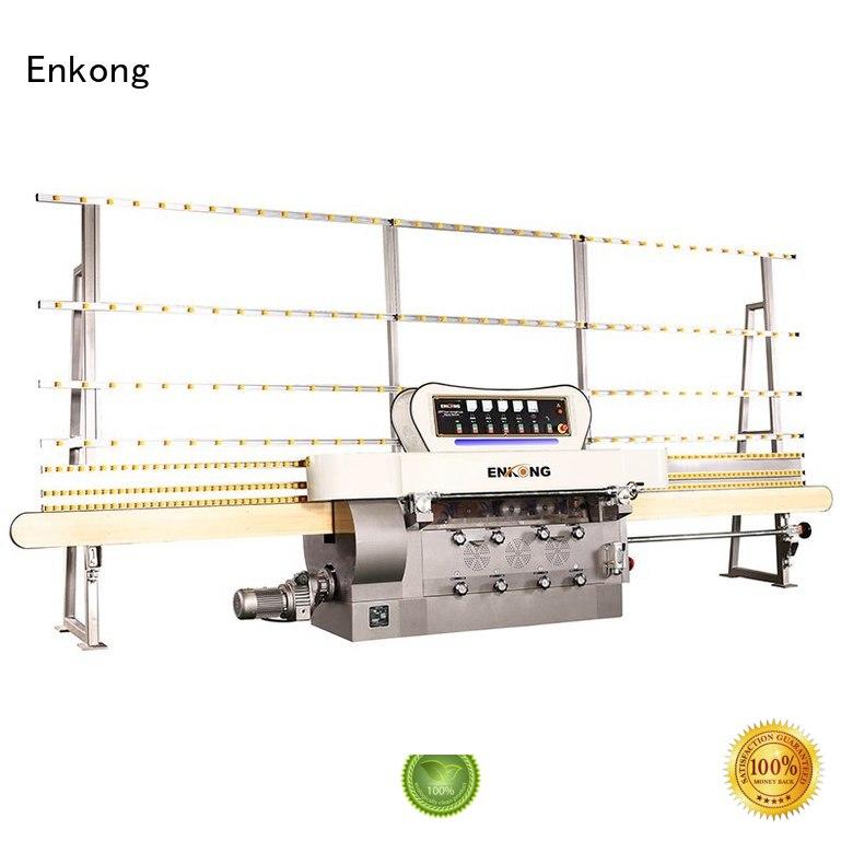 straight-line pencil machine glass edge polishing machine for sale Enkong Brand