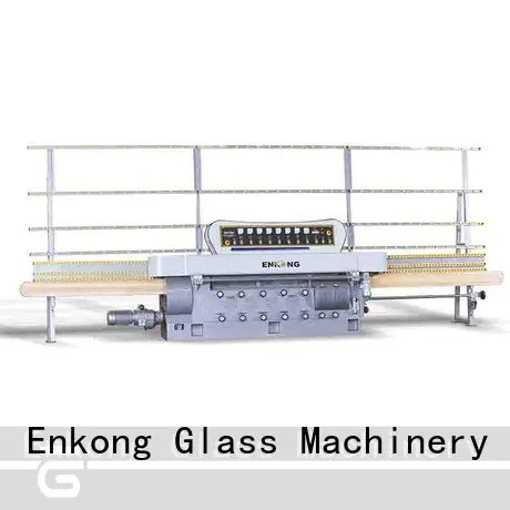 Enkong stable glass edging machine customized for polishing