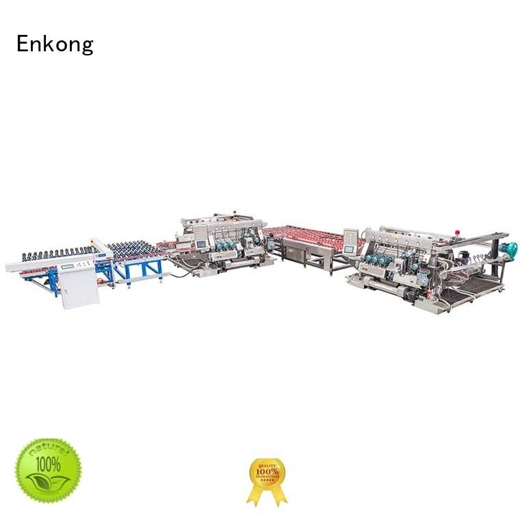 edging line production Enkong Brand glass double edger factory