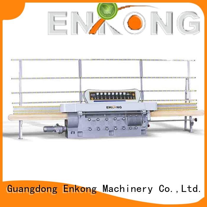 Enkong stable glass edging machine customized for fine grinding