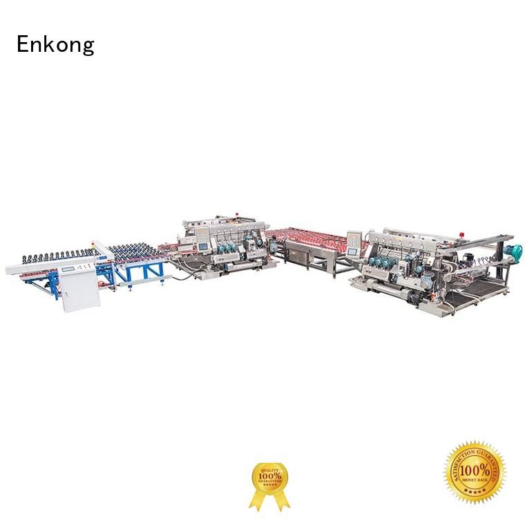 glass line straight-line production glass double edger Enkong Brand