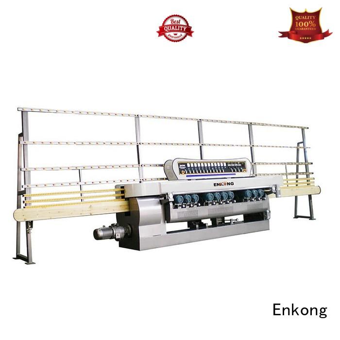glass straight line machine Enkong Brand glass beveling equipment manufacture