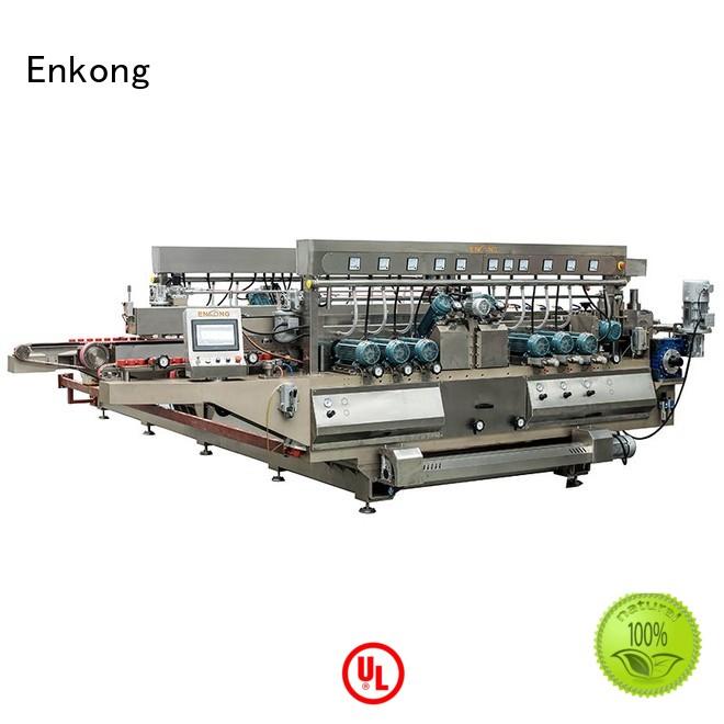 glass double edger machine line Enkong Brand company