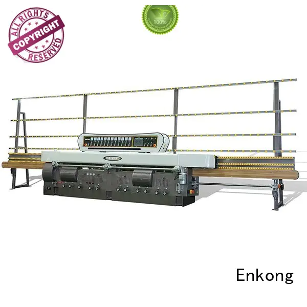 pencil glass edging Enkong Brand glass edge polishing machine for sale factory