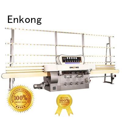 straight-line glass edge polishing machine Enkong company