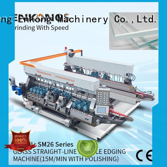 Enkong SM 12/08 glass double edging machine series for household appliances