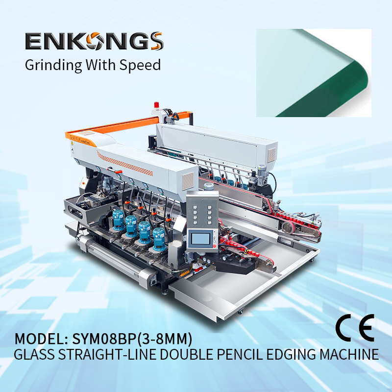 Best small glass edge polishing machine SM 12/08 factory for photovoltaic panel processing