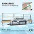 Enkong 5 adjustable spindles glass mitering machine suppliers for grind