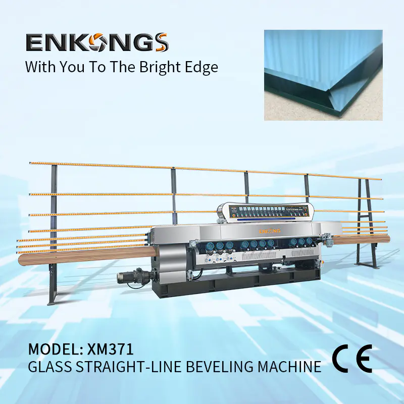 Glass straight line beveling machine XM371