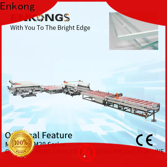 Enkong SM 12/08 double edger machine series for photovoltaic panel processing
