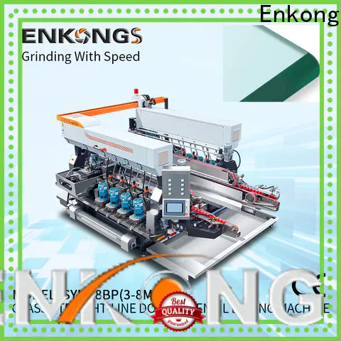 Enkong SM 22 glass double edging machine factory direct supply for photovoltaic panel processing