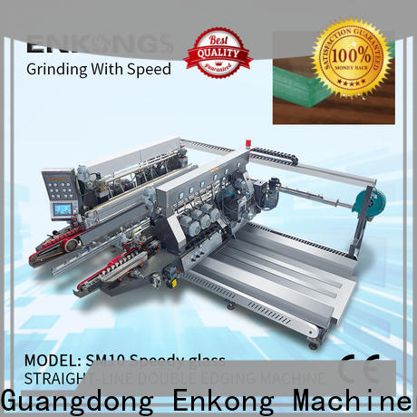 Enkong SM 22 glass double edging machine wholesale for household appliances