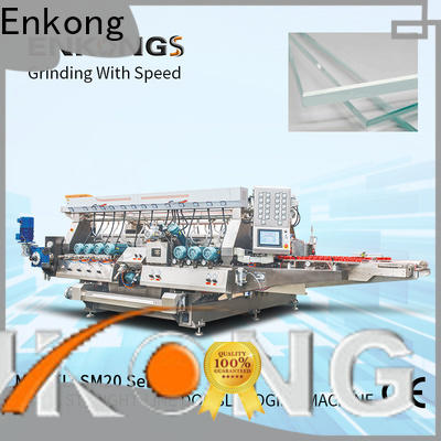 Enkong SM 22 glass double edging machine factory direct supply for household appliances