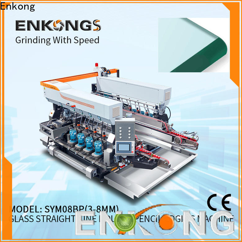 Enkong straight-line double edger factory direct supply for round edge processing