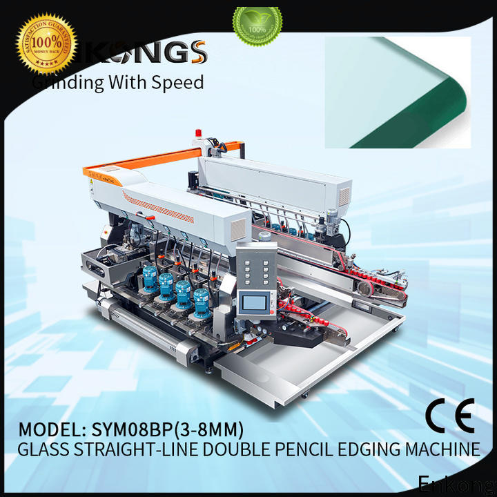 real double edger machine SYM08 manufacturer for round edge processing