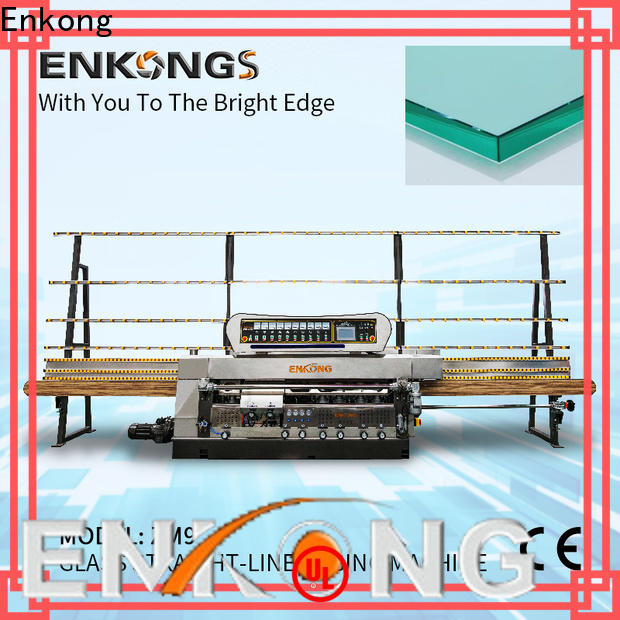 Enkong top quality glass edge polishing machine customized for fine grinding