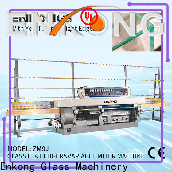 professional glass mitering machine 5 adjustable spindles supplier for polish