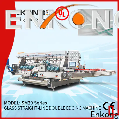 Enkong SM 20 glass double edging machine wholesale for household appliances