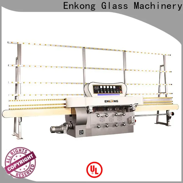 Enkong zm9 glass edge polishing machine customized for polishing