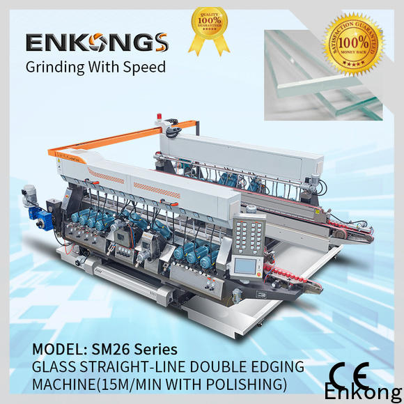 Enkong SYM08 glass double edging machine wholesale for household appliances