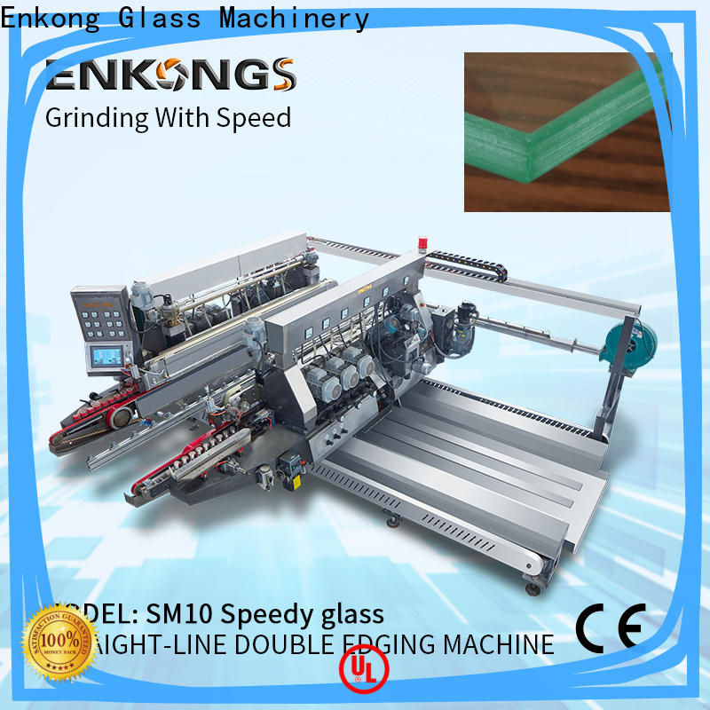 high speed glass double edging machine SM 10 factory direct supply for household appliances